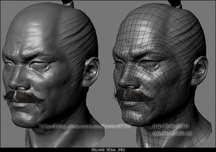 MAYA+ZB打造武士头部模型 脚本之家 MAYA建模教程