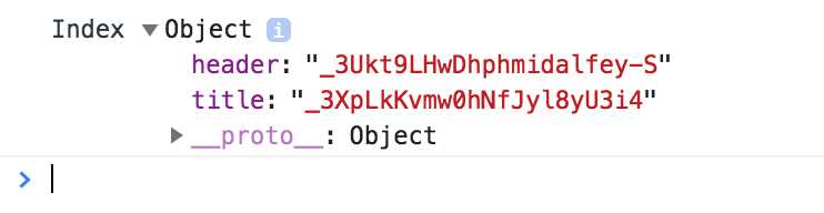 object